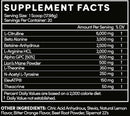 Thentic Pre Non-Stim Pre-Workout facts