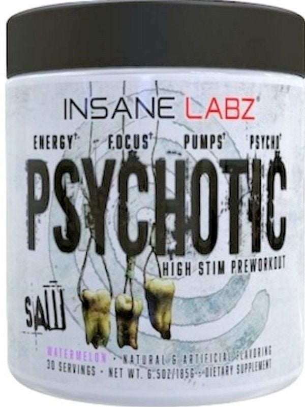 Insane Labz Psychotic SAW Series 30 servings grape