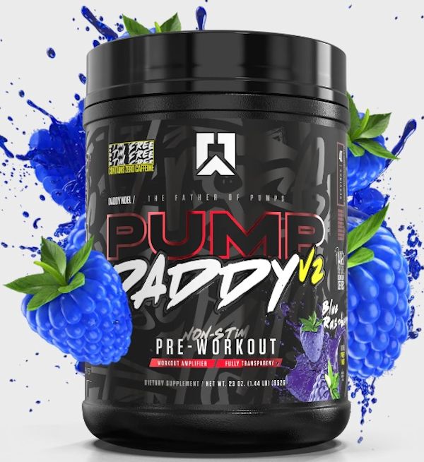 Ryse Supplements Pump Daddy V2 non-stimulant pre-workout