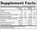 Cutler Pump Amplifier Pre Workout Stim Free fact
