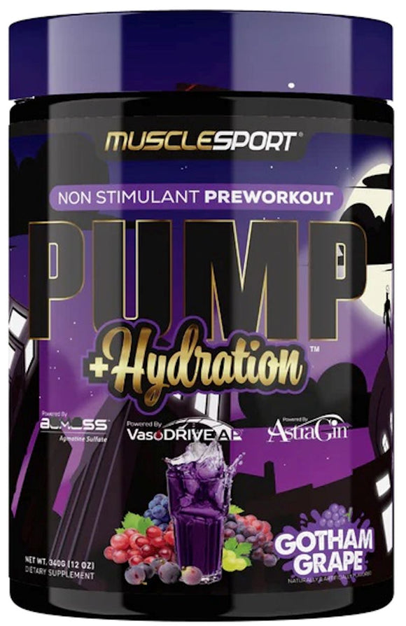 MuscleSport, Pump Hydration, grape