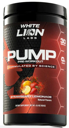 Pump Pre-Workout Non-Stim White Lion