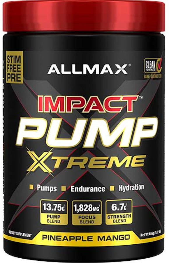 Impact Pump Xtreme Stim Free AllMax p