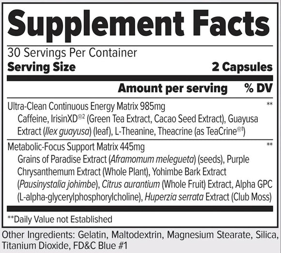 FinaFlex PX Ultra Quick weight loss fact