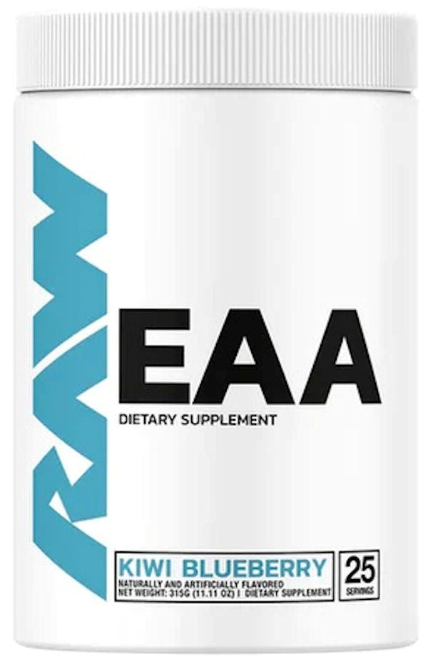 EAA Essential Amino Acids RAW Nutrition blue