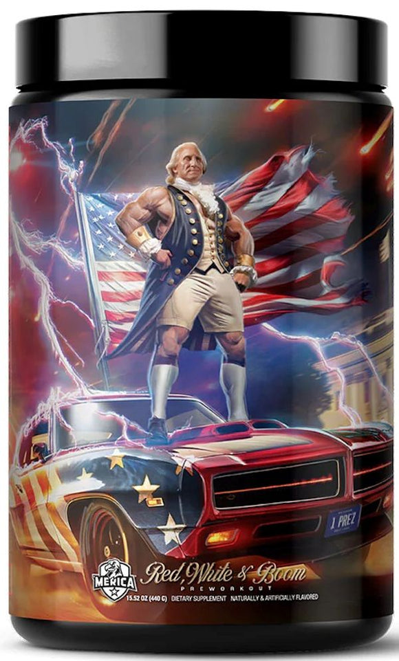 Red, White & Boom Pre-Workout Merica Labz pineapple