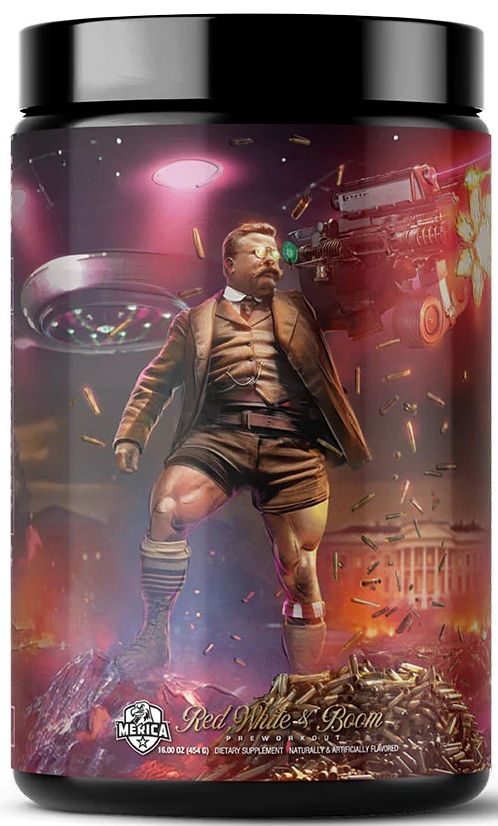 Red, White & Boom Pre-Workout Merica Labz mango