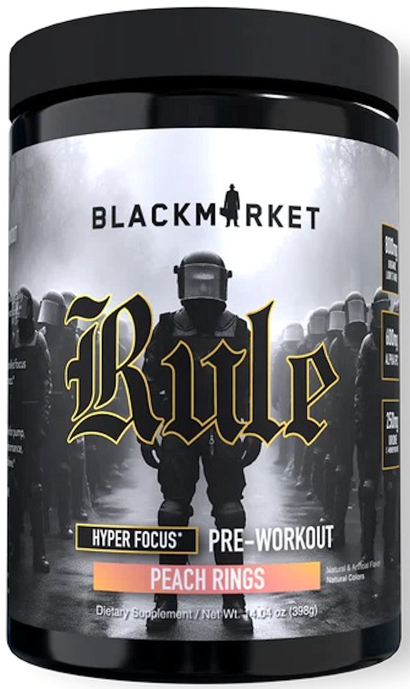 BlackMarket Labs Rule Pre Workout 4