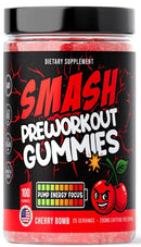 Smash Pre-Workout Gummies, 100ct
