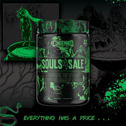 Souls 4 Sale Condemned Labz Pre-Workout banner