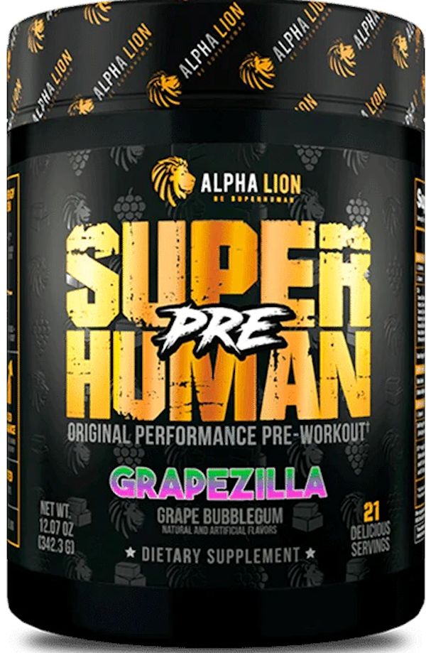 Alpha Lion SuperHuman Pre Performance Pre-Workout f