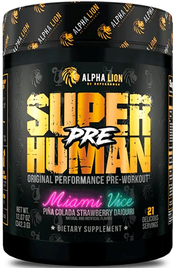 Alpha Lion SuperHuman Pre Performance Pre-Workout b