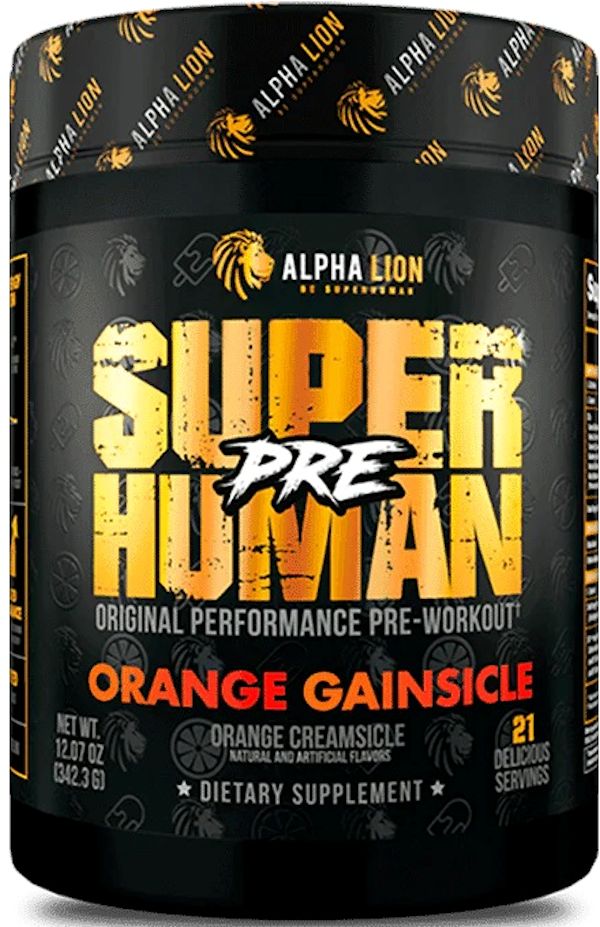 Alpha Lion SuperHuman Pre Performance Pre-Workout c
