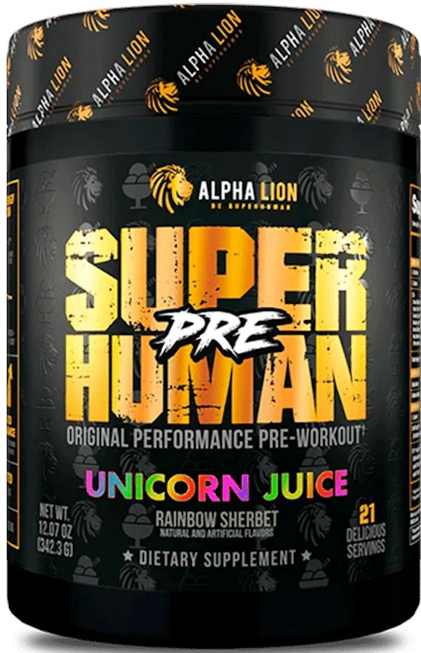 Alpha Lion SuperHuman Pre Performance Pre-Workout v