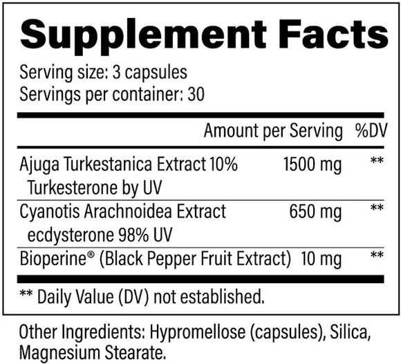Black Magic Supps Super T Boost Testosterone Enhanced Formula facts