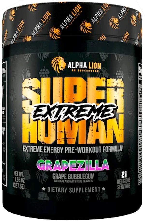 Alpha Lion Super Human Extreme Energy Pre-Workout G