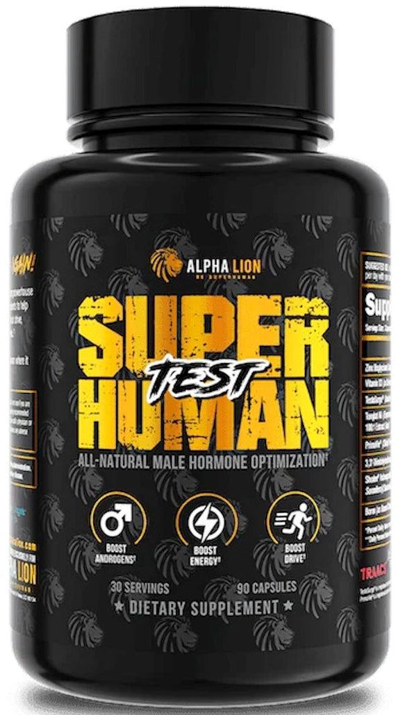 Alpha Lion Superhuman Test Natural 90 Caps