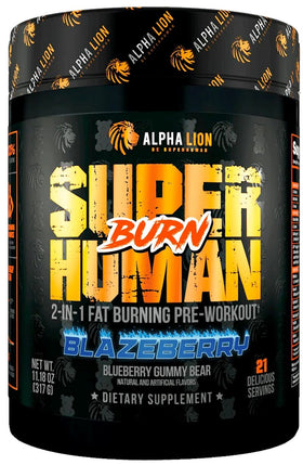 Alpha Lion Superhuman Burn Pre-Workout Fat Burner