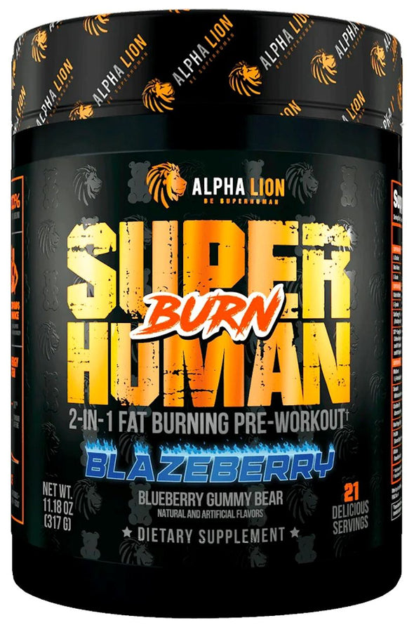 Alpha Lion Superhuman Burn Pre-Workout Fat Burner