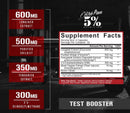 5% Nutrition Test Booster Muscle Builder 120 Capsules-4