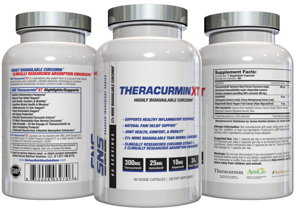Theracurmin XT Serious Nutrition Solutions bottle
