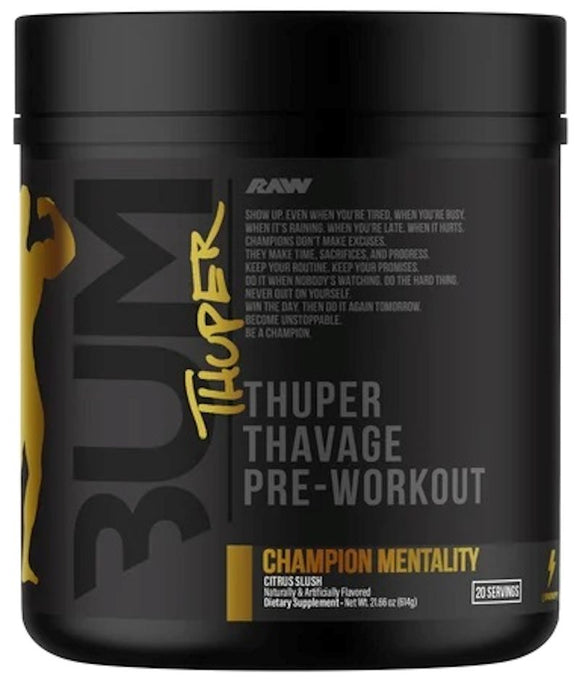 Raw Thuper Thavage Pre-Workout 8 