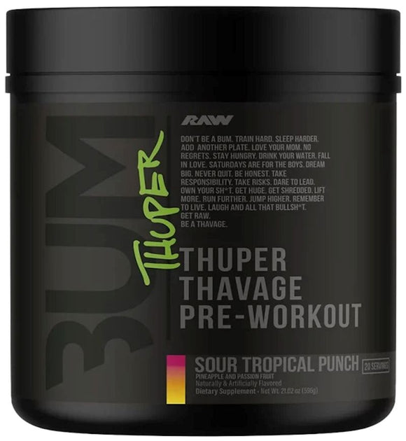 Raw Thuper Thavage Pre-Workout 6