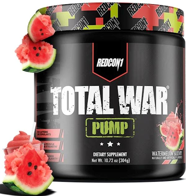 Redcon1 Total War Pump Non-Stim Pre Workout melon