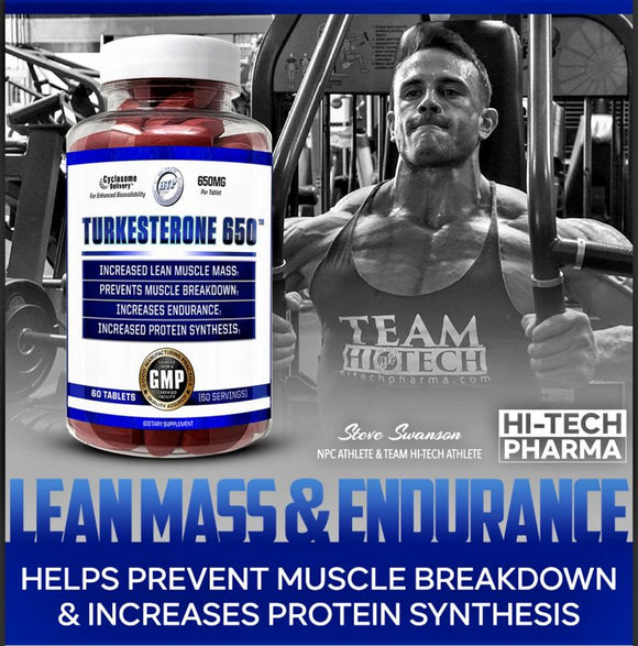 Hi-Tech Pharmaceuticals Turkesterone 650