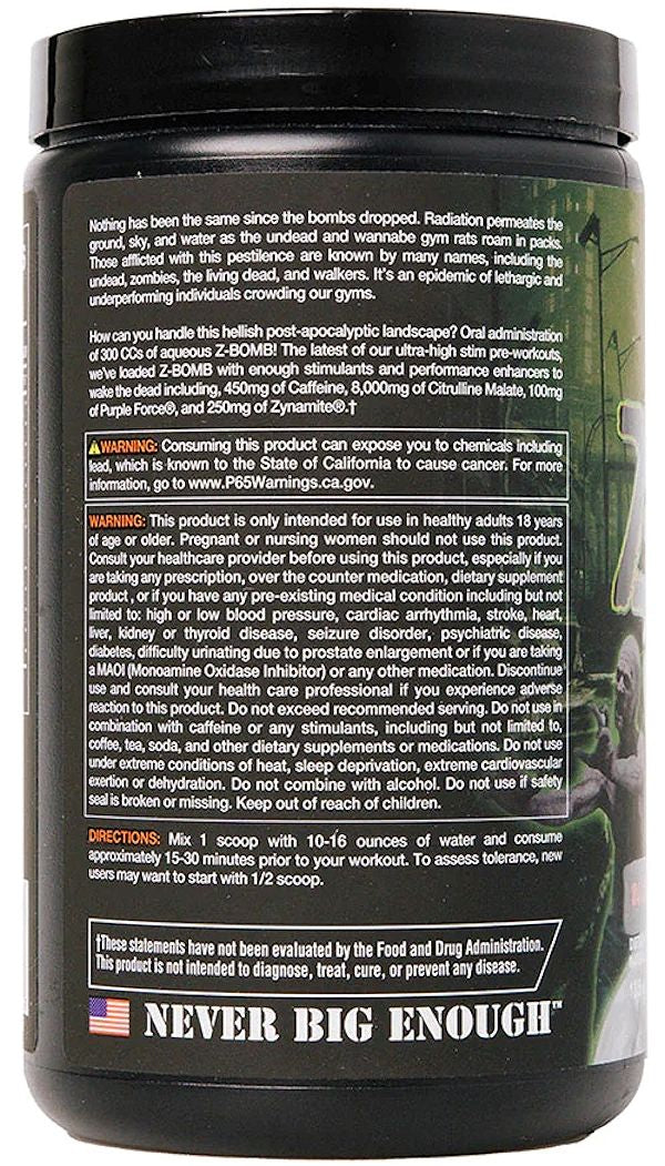 Merica Labz Z-Bomb Pre-Workout
