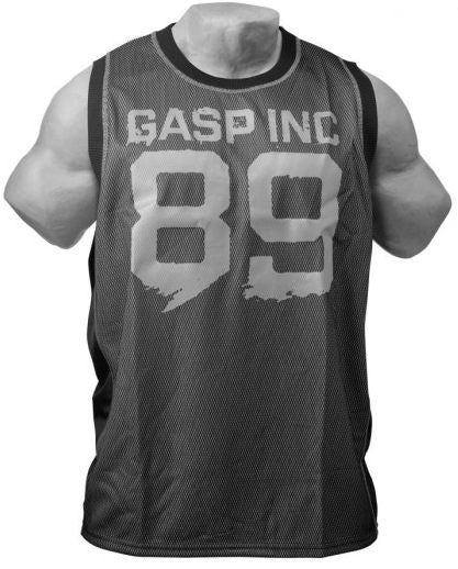 GASP NO1 MESH TANK Black