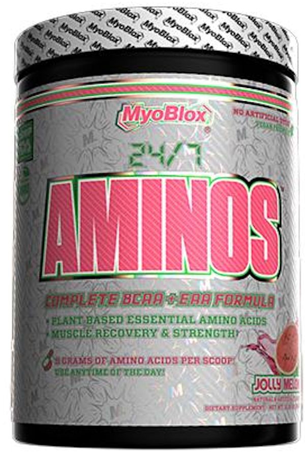 24/7 Aminos MyoBlox muscle builder watermelon