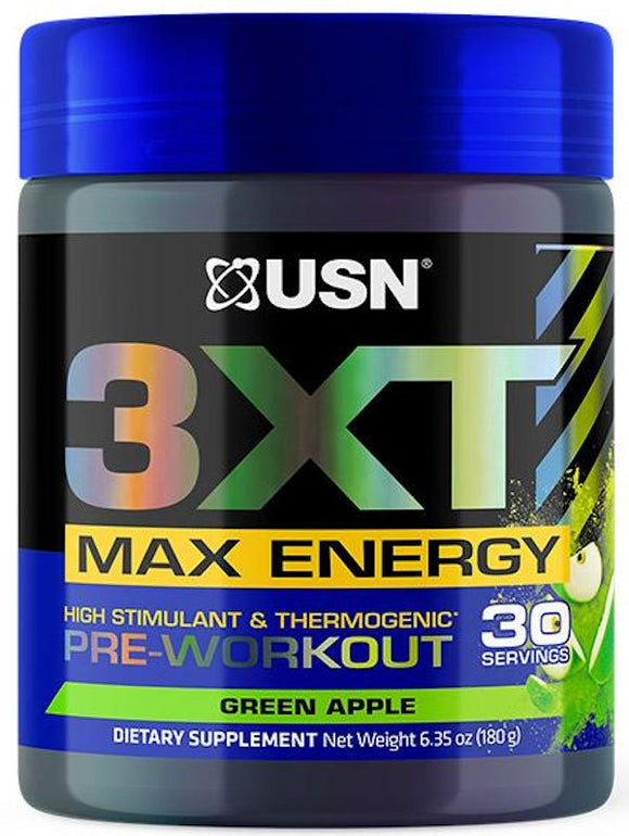USN 3XT Max Energy Pre Workout 30 servings