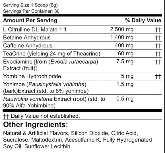 USN 3XT Max Energy Pre Workout 30 servings