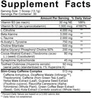 5% Nutrition 5150 High Stim Pre-Workout facts