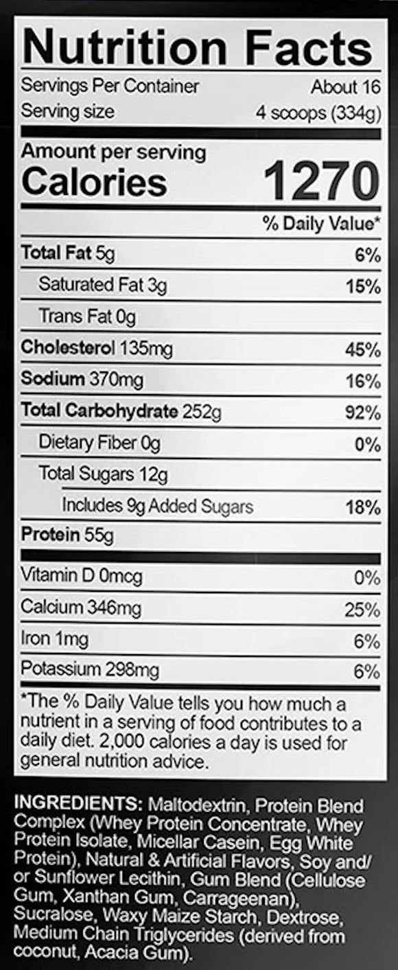 USN Anabolic Mass 6 lbs