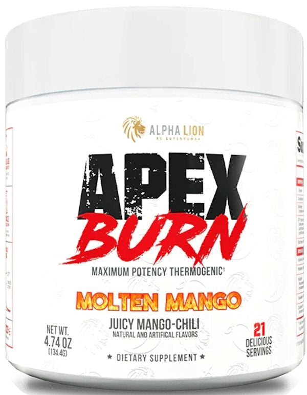 Alpha Lion Apex Burn Thermogenic Fat Burner Powder 21 Servings