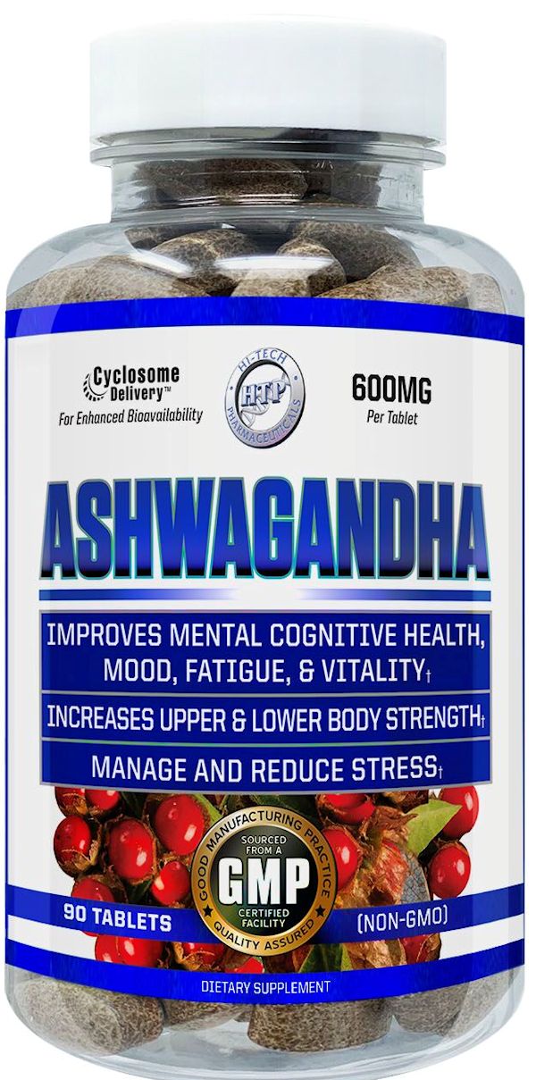 Hi-Tech Ashwagandha stress, anxiety