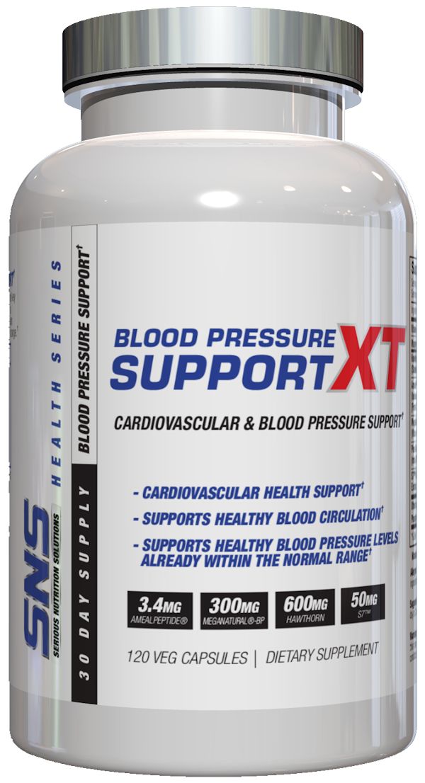 Serious Nutrition Solutions Blood Pressure Support XT 120cap