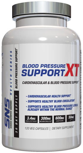 Serious Nutrition Solutions Blood Pressure Support XT 120cap