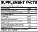 Black Magic Supps Ecto Plasm Non-Stim Pre-Workout 20 Servings fact