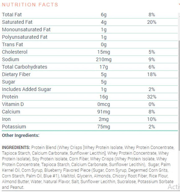 Alani Nu Fit Snacks Protein Bars