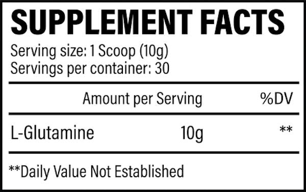 Revive Glutamine Supports Muscle facts