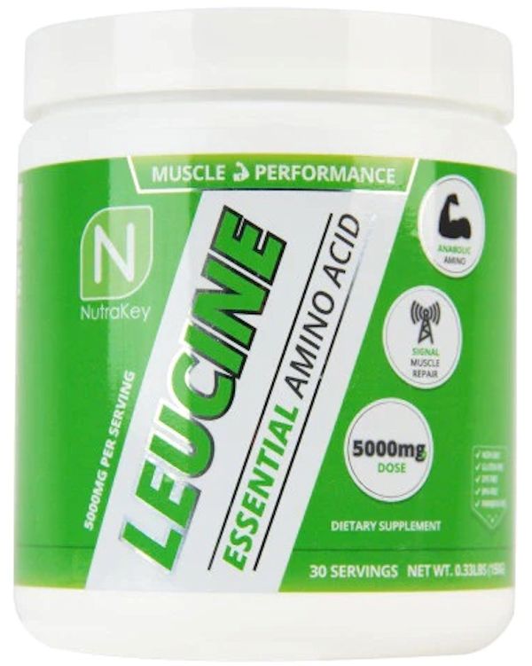 NutraKey Leucine 30 servings muscle Recovery