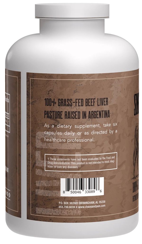 Chaos and Pain Liver Grass Fed