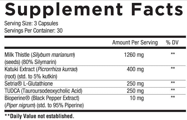 Core Nutritionals Core Liver Support and Detoxification 90 Veg-Capsules fcat