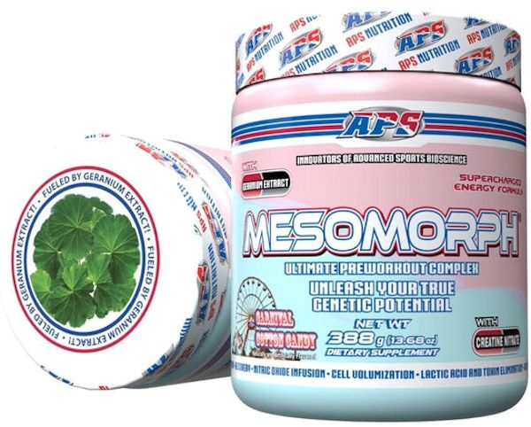 APS Nutrition Mesomorph Pre-Workout Green Candy Apple
