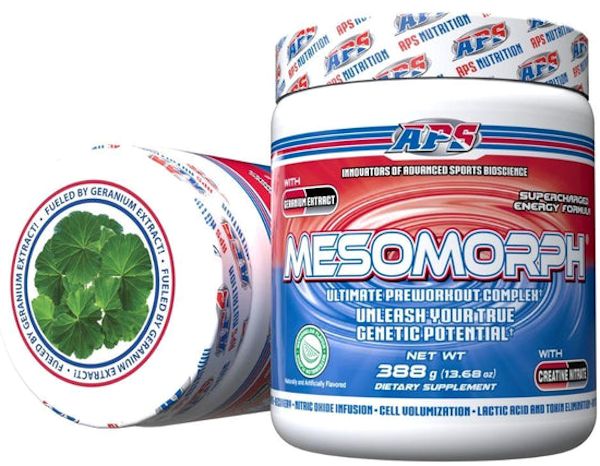 APS Nutrition Mesomorph Pre-Workout Green Apple Candy
