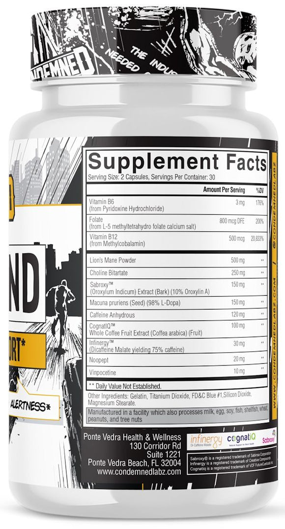 Condemned Labz MSTRMND Focus bottle
