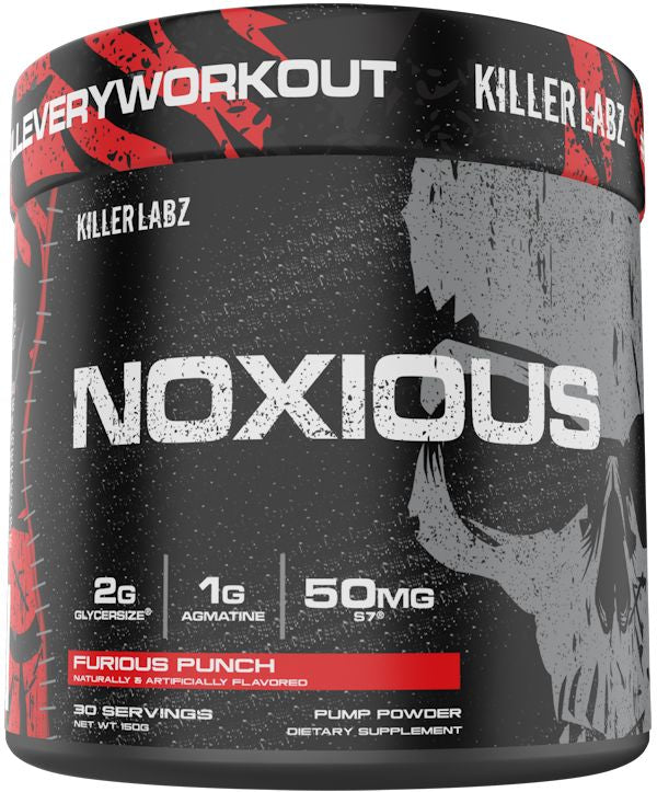 Killer Labz Noxious 30 servings punch